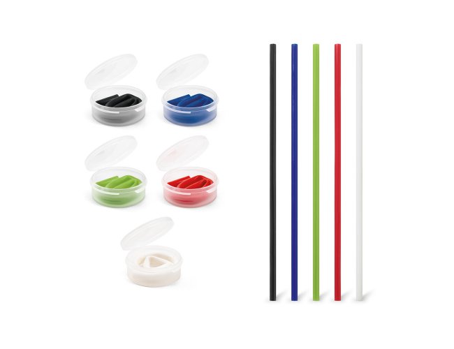 Canudo em Silicone Reutilizável