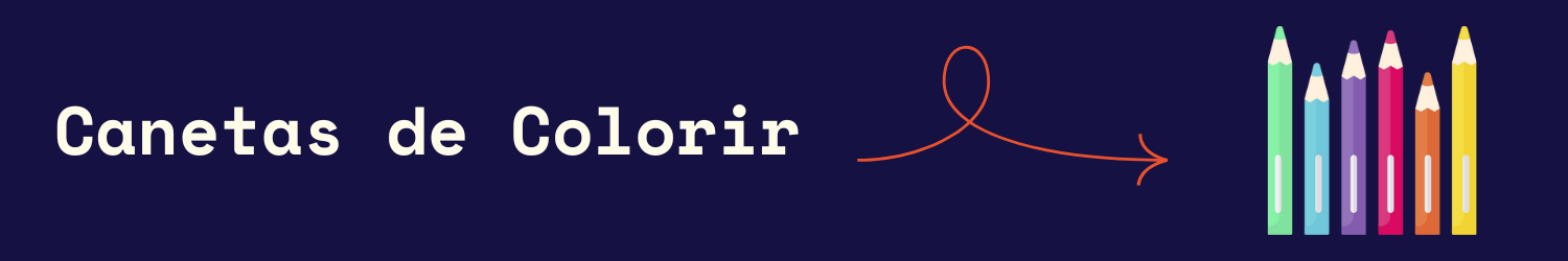 Canetas para Colorir