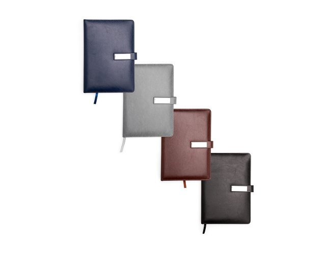 Caderneta Couro Sintetico Personalizado