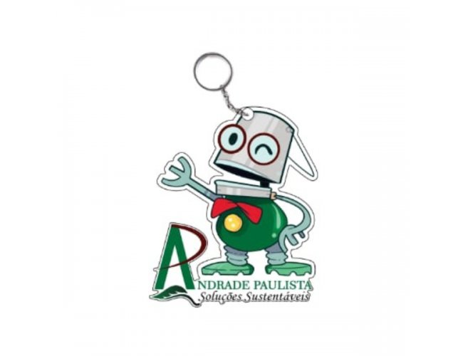 Chaveiro em Acrlico Cristal Personalizado