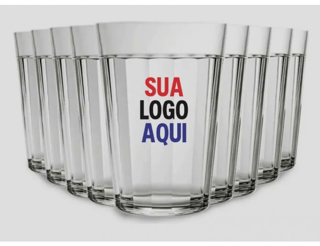 Copo Vidro Americano Personalizado