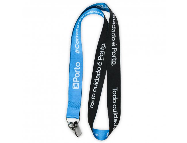 Cord�o para Crach� Personalizado com Jacar�