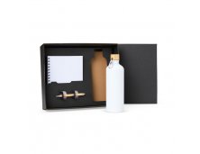 Kit Garrafa, Caderno E Caneta - 3 Ps
