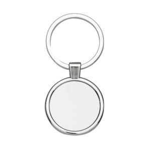 Chaveiro em metal redondo personalizado