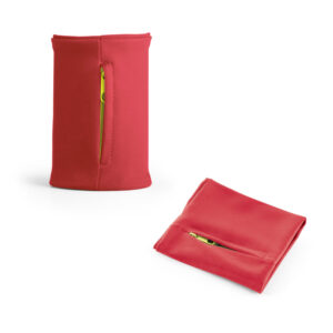 Punho elástico com bolso com zíper personalizado