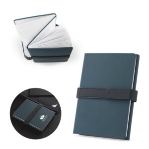 Caderno A5 em material reciclado personalizado