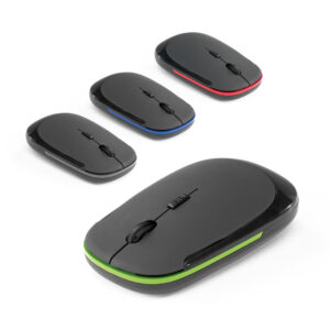 Mouse wireless 2,4G em ABS reciclado