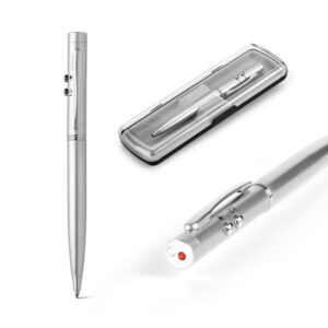 Caneta com laser em metal personalizada