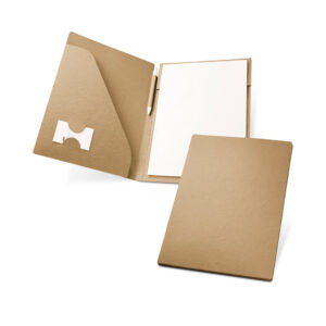 Pasta A4 em kraft reciclado personalizada
