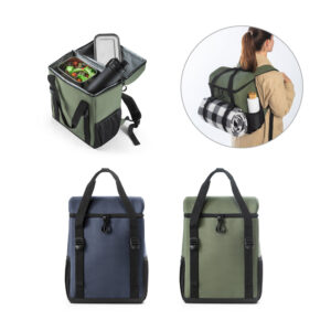 Mochila térmica em poliéster reciclado personalizada