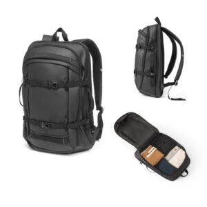 Mochila para notebook em poliéster reciclado personalizada