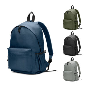 Mochila em poliéster reciclado personalizada