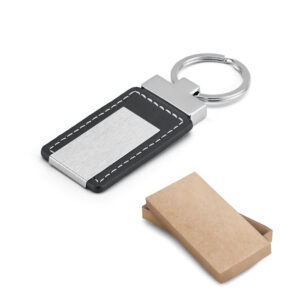 Chaveiro em couro sintético personalizado