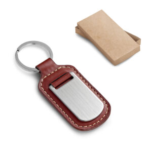 Chaveiro em metal e sintético personalizado
