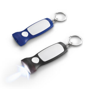 Chaveiro com luz LED em ABS personalizado