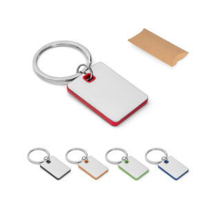 Chaveiro em metal e ABS personalizado