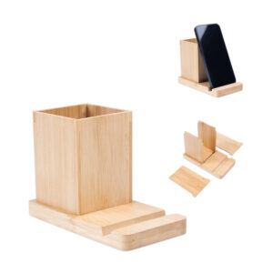Kit de mesa em bambu personalizado