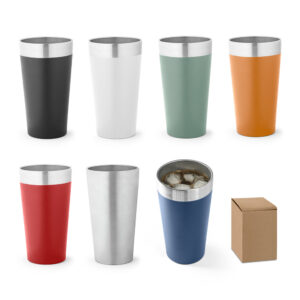 Copo térmico em inox a vácuo 540ml personalizado