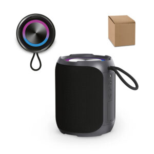 Caixa de som à prova d'água em ABS reciclado 2600mAh personalizada