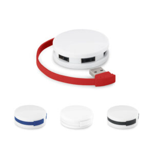Hub USB com 4 portas personalizado