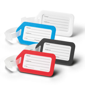 Identificador de bagagem em plástico personalizado