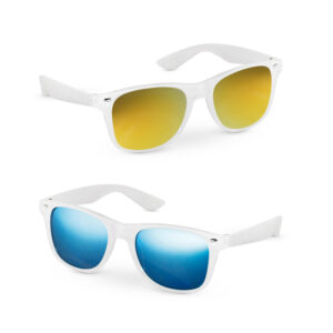 Óculos de sol com lentes espelhadas personalizados