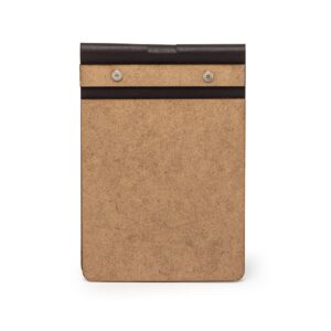 Bloco de anotações em MDF com porta caneta personalizado