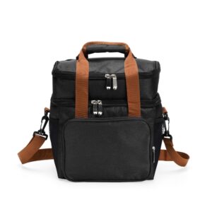 Bolsa térmica dupla em poliéster 15 litros personalizada