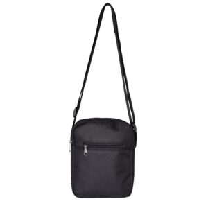 Bolsa de ombro em nylon 2 compartimentos personalizada