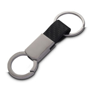 Chaveiro em liga de zinco com estojo personalizado