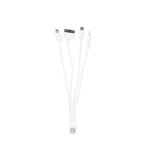 Cabo USB com 4 conectores personalizado
