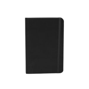 Caderneta A5 couchê com elástico personalizada