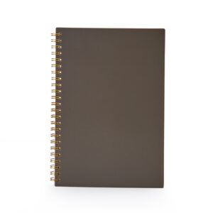 Caderno A5 plástico com wire-o personalizado