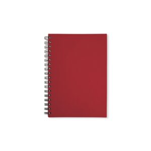 Caderno grande 23x17cm emborrachado personalizado