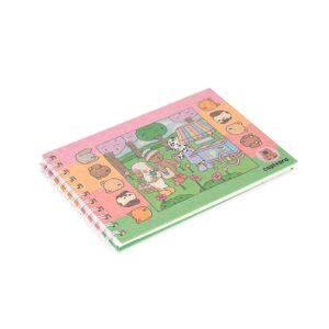 Caderno de colorir desenho animado personalizado