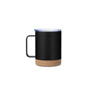 Caneca térmica em inox com cortiça 330ml personalizada