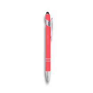 Caneta emborrachada touch personalizada