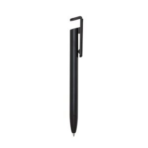 Caneta metálica com suporte para celular e touch personalizada