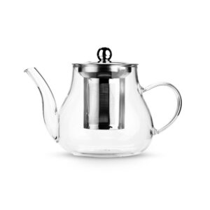 Chaleira em vidro borosilicato 600ml personalizada