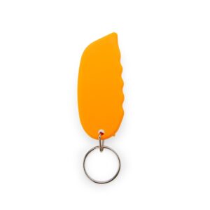 Chaveiro estilete em plástico personalizado