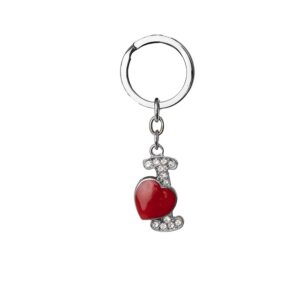 Chaveiro em metal letra I personalizado