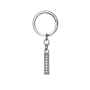 Chaveiro em metal letra I personalizado