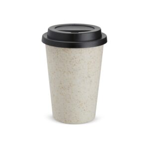 Copo em fibra de arroz com tampa 450ml personalizado