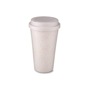 Copo em fibra de arroz com tampa 550ml personalizado