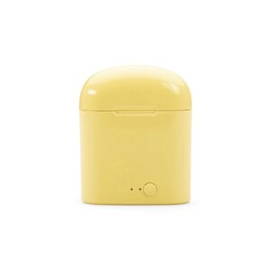 Fone de ouvido bluetooth com case carregador personalizado