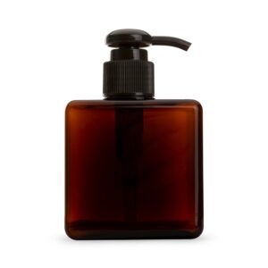 Frasco quadrado fosco com pump 280ml personalizado