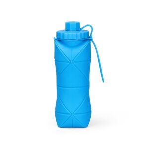 Garrafa dobrável em silicone 600ml personalizada