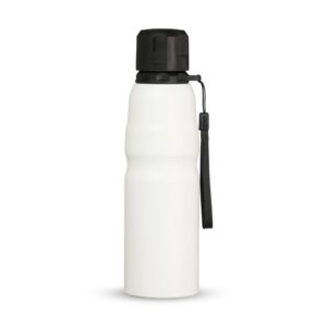 Garrafa em inox 800ml com cordão personalizada