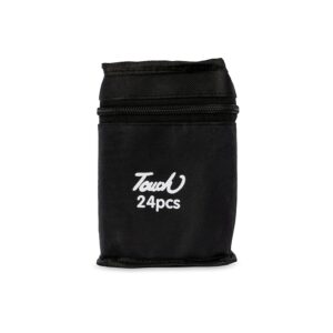 Kit canetas marcadoras ponta dupla 24 cores personalizado
