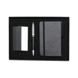 Kit com caderneta A5 e caneta personalizado